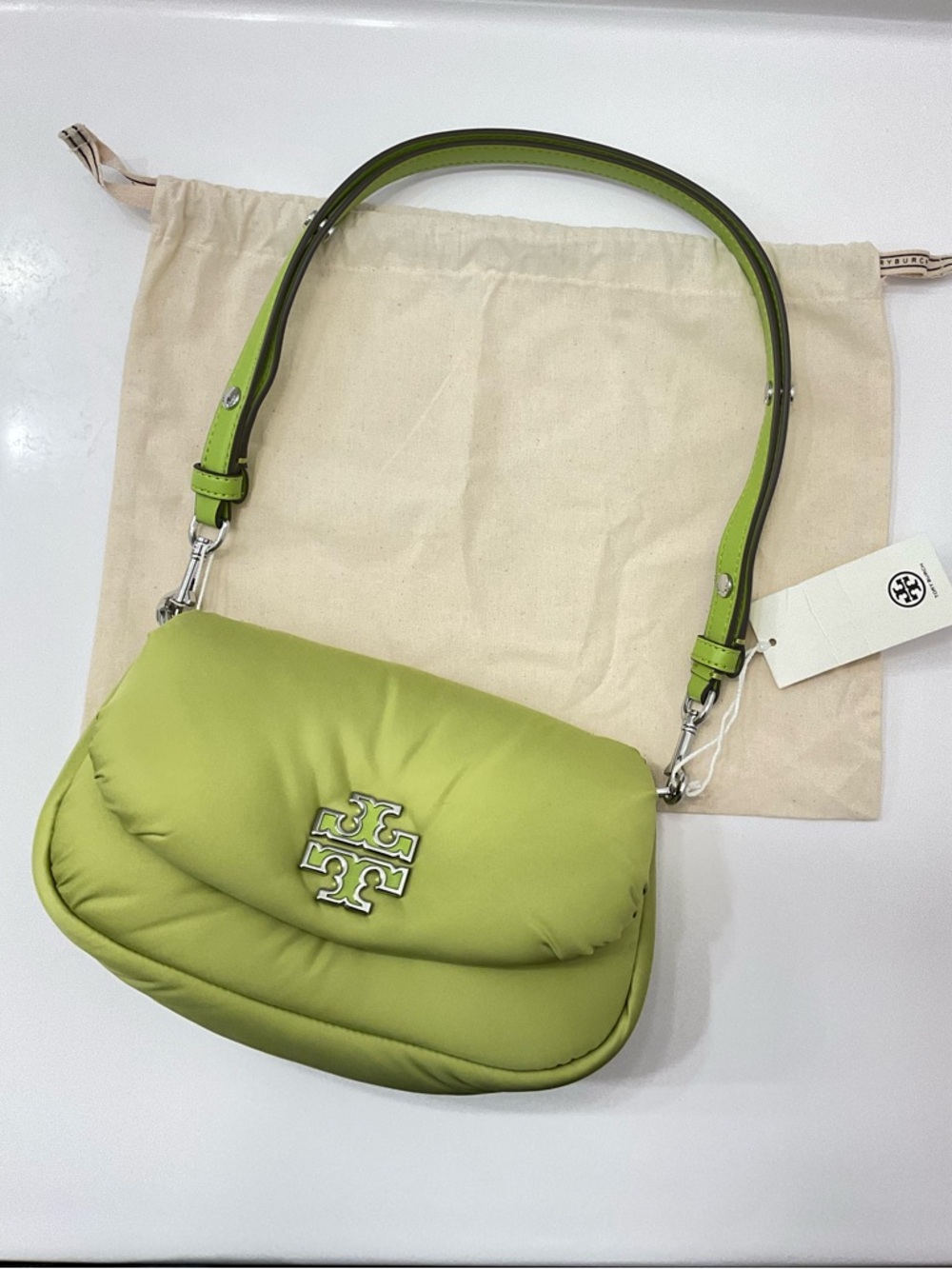 NWT Tory Burch Britten Nylon Puffy Convertible
Crossbody - Picture 5 of 11